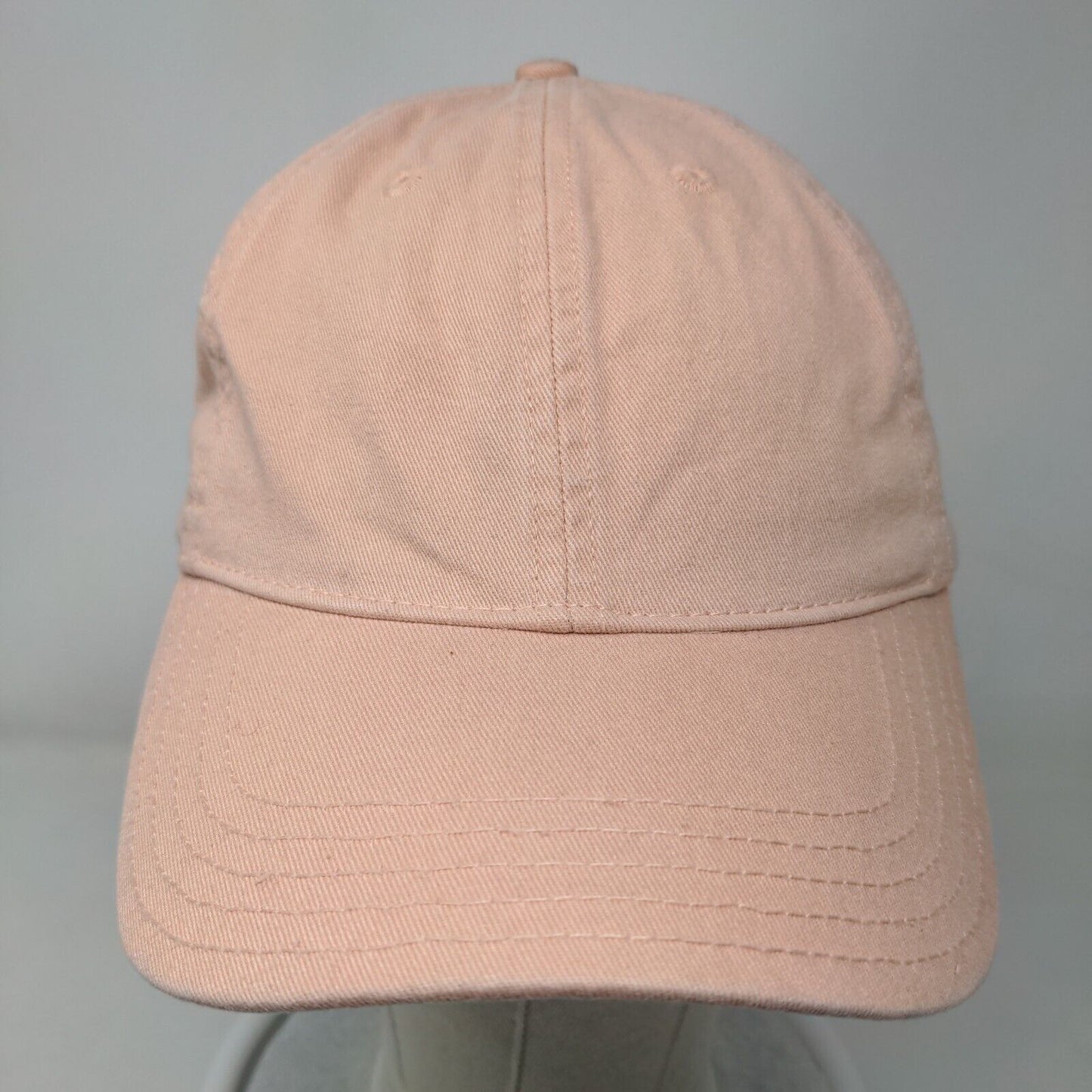 Madewell Slideback Hat Pink One Size Adjustable Embroidered 6 Panel