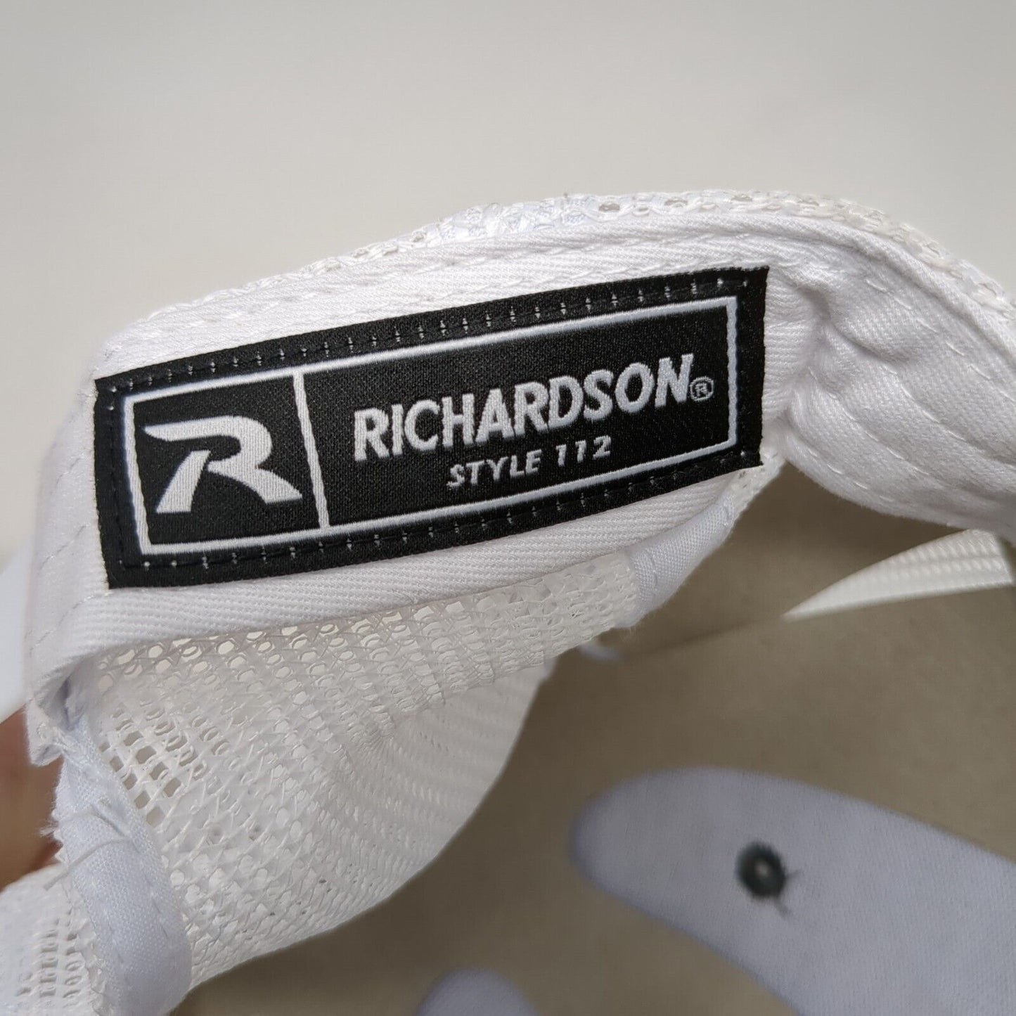 Maddyn Homes Snapback Trucker Hat Gray OS Adjustable Mesh Back Richardson