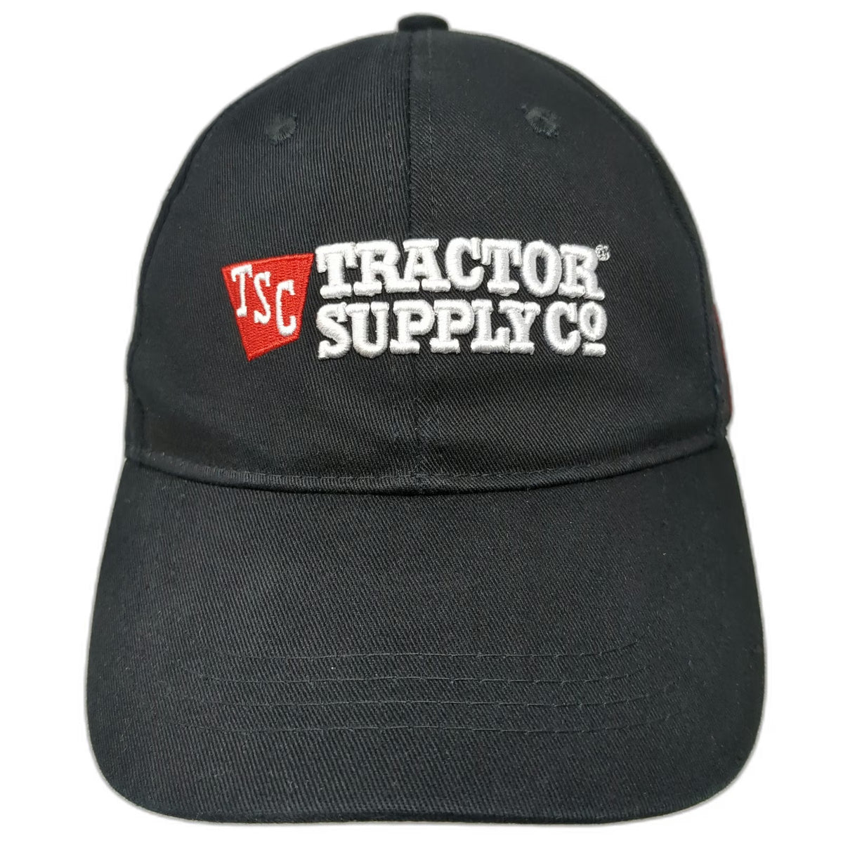 Tractor Supply Co Baseball Cap Black One Size TSC Since 38 Patch Strapback Hat