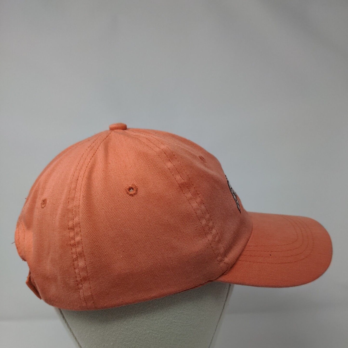 All Pro Strapback Hat Orange Boys L 12/14 Adjustable Embroidered