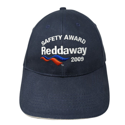 Safety Award Reddaway 2009 Slideback Hat Blue One Size Adjustable Embroidered