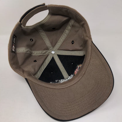 Gem State Welders Supply Twin Falls Idaho Strapback Hat Brown OS Richardson