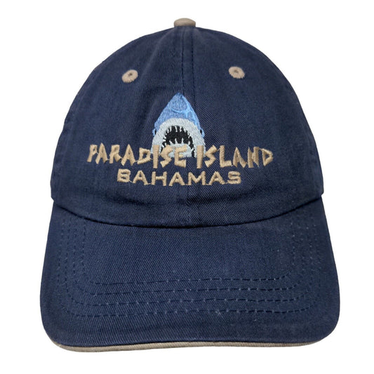 Paradise Island Bahamas Child Slideback Hat Blue One Size Embroidered Jhats