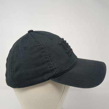 77 Flag Slideback Baseball Cap Black OS Adjustable Patriotic American Eagle