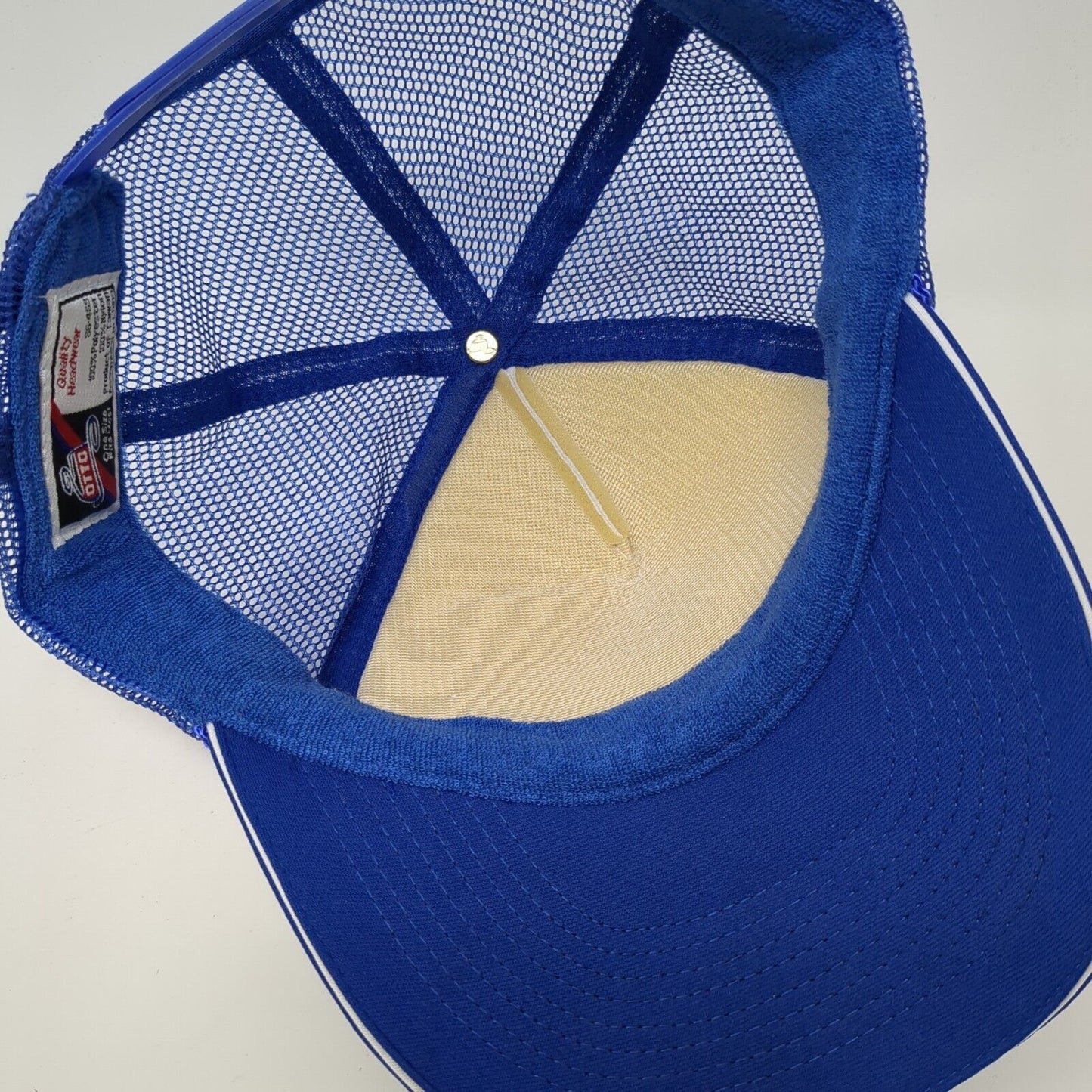 Bulloch Brothers Engineering Inc. Snapback Trucker Hat Blue OS Mesh Back Rope