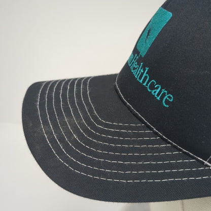 Bingham Healthcare Snapback Trucker Hat Black One Size Pacific Headwear