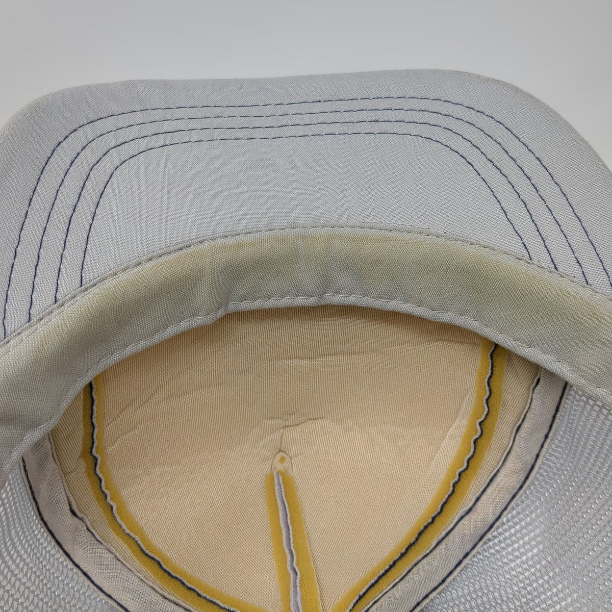 Young An 5 Panel Gray One Size WT Fugarwe Lodge Mesh Back Trucker Snapback Hat