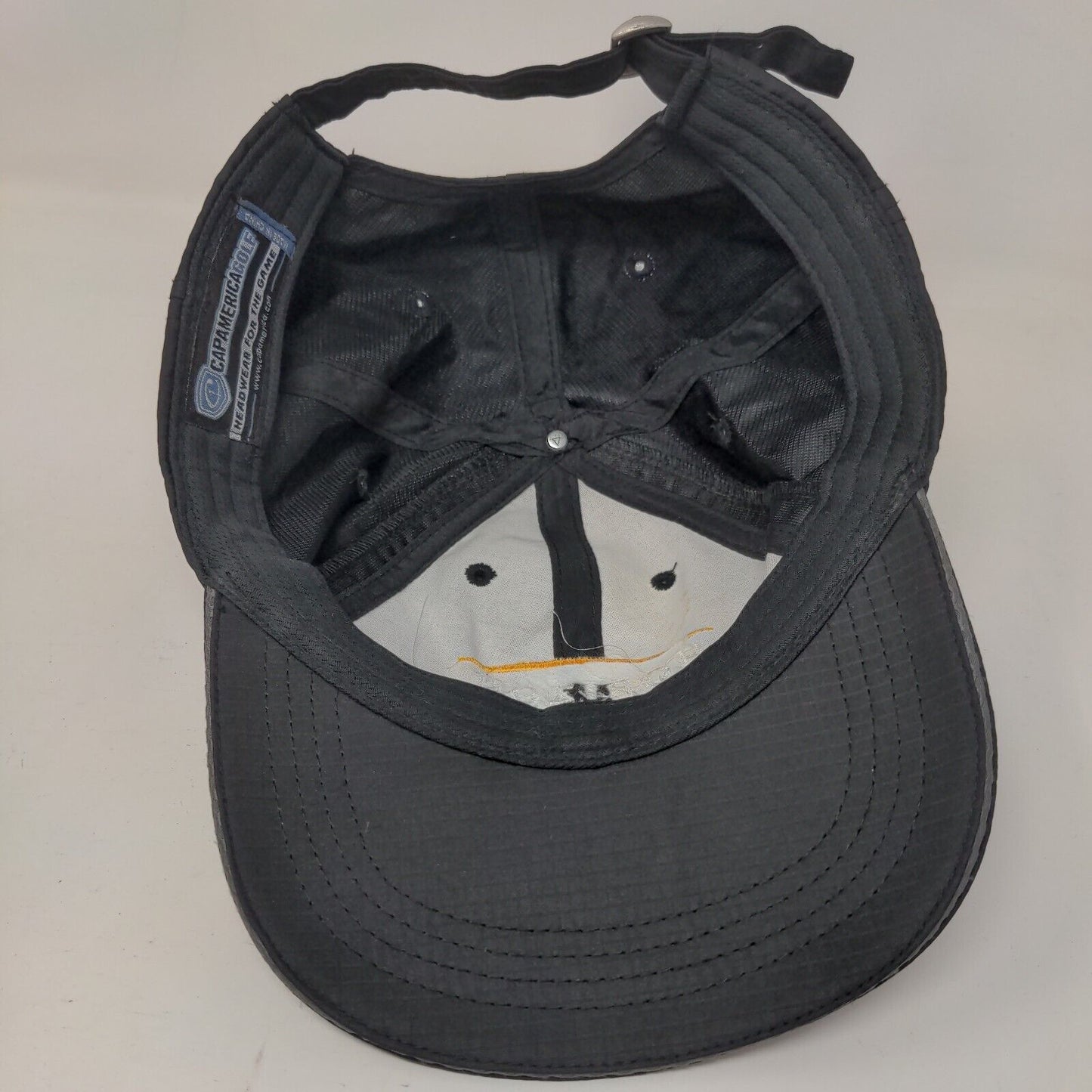 Horizon League Slideback Hat Black One Size Embroidered Cap America Golf