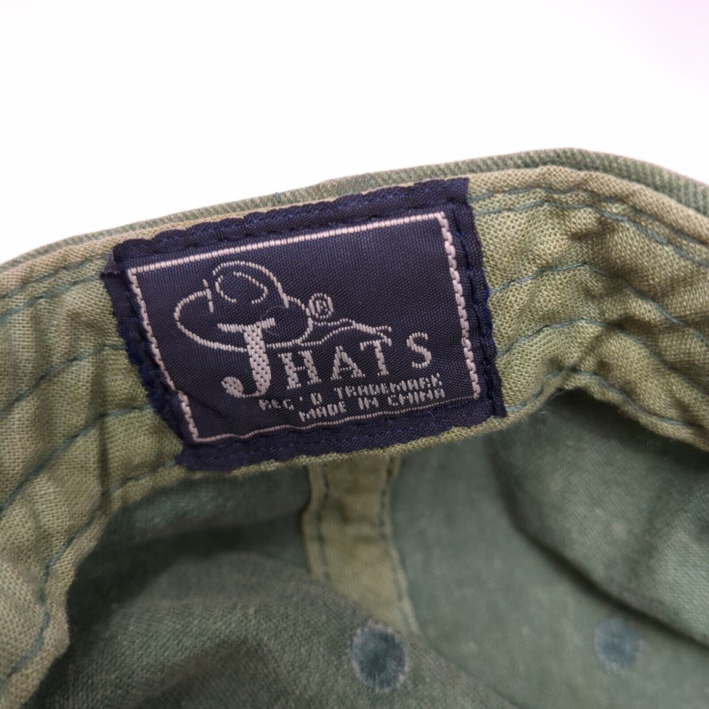 Great Smoky Mtns National Park Est. 1934 Green OS Adjustable Patriotic Jhats