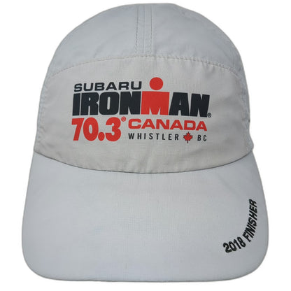 BOCO Gear 5 Panel Gray Hat One Size Ironman Canada Whistler 2018 Finisher