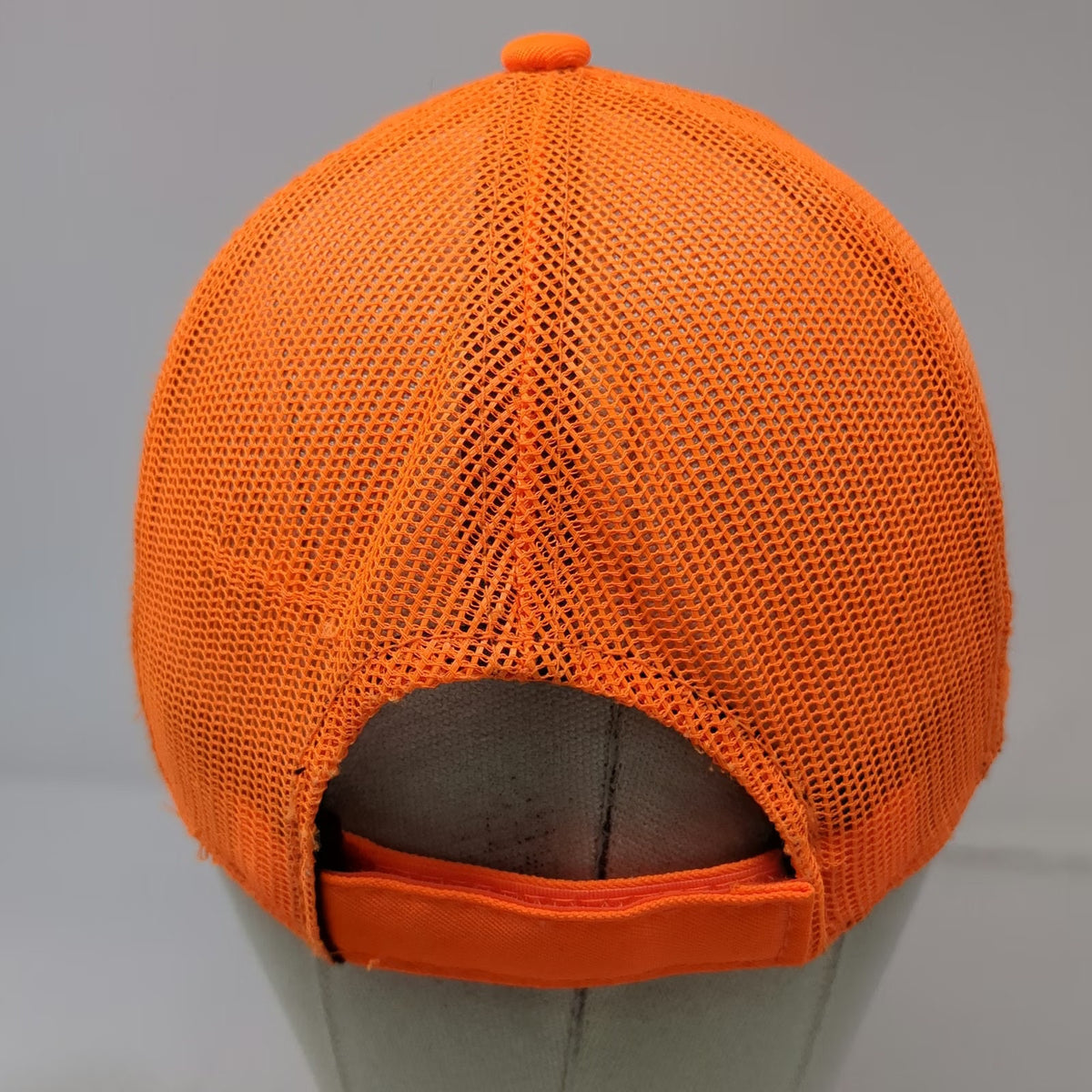 Hevi-Shot Baseball Cap Orange One Size Trucker Hat Mesh Back Strapback Pheasant