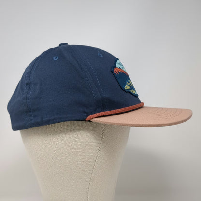 Sendero Provisions Co. Snapback Blue One Size Hat Salmon River Rope Patch Idaho