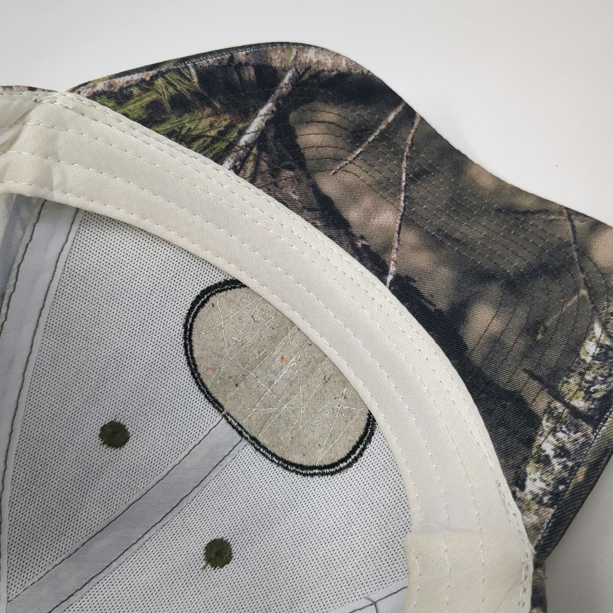 Fastenal Baseball Cap Brown One Size Camo Industrial Workwear Patch Hat
