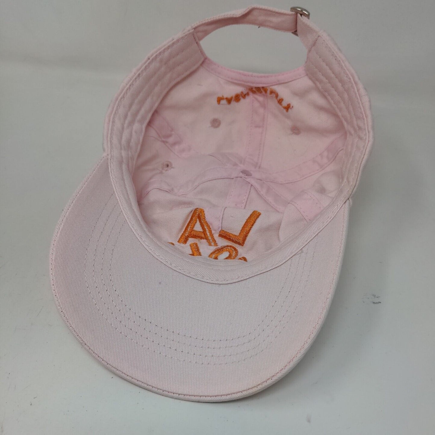 Unbranded Women's Slideback Hat Pink Adjustable Last Reality Logo