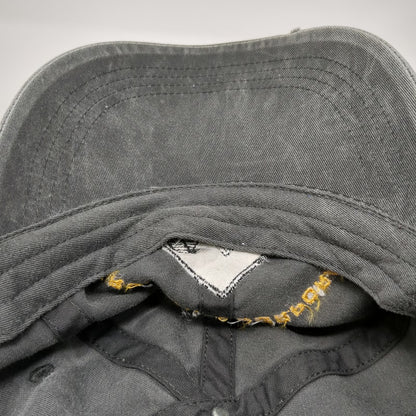 Anvil Baseball Cap Gray One Size Intercoastal Corporation Embroidered Cotton Hat
