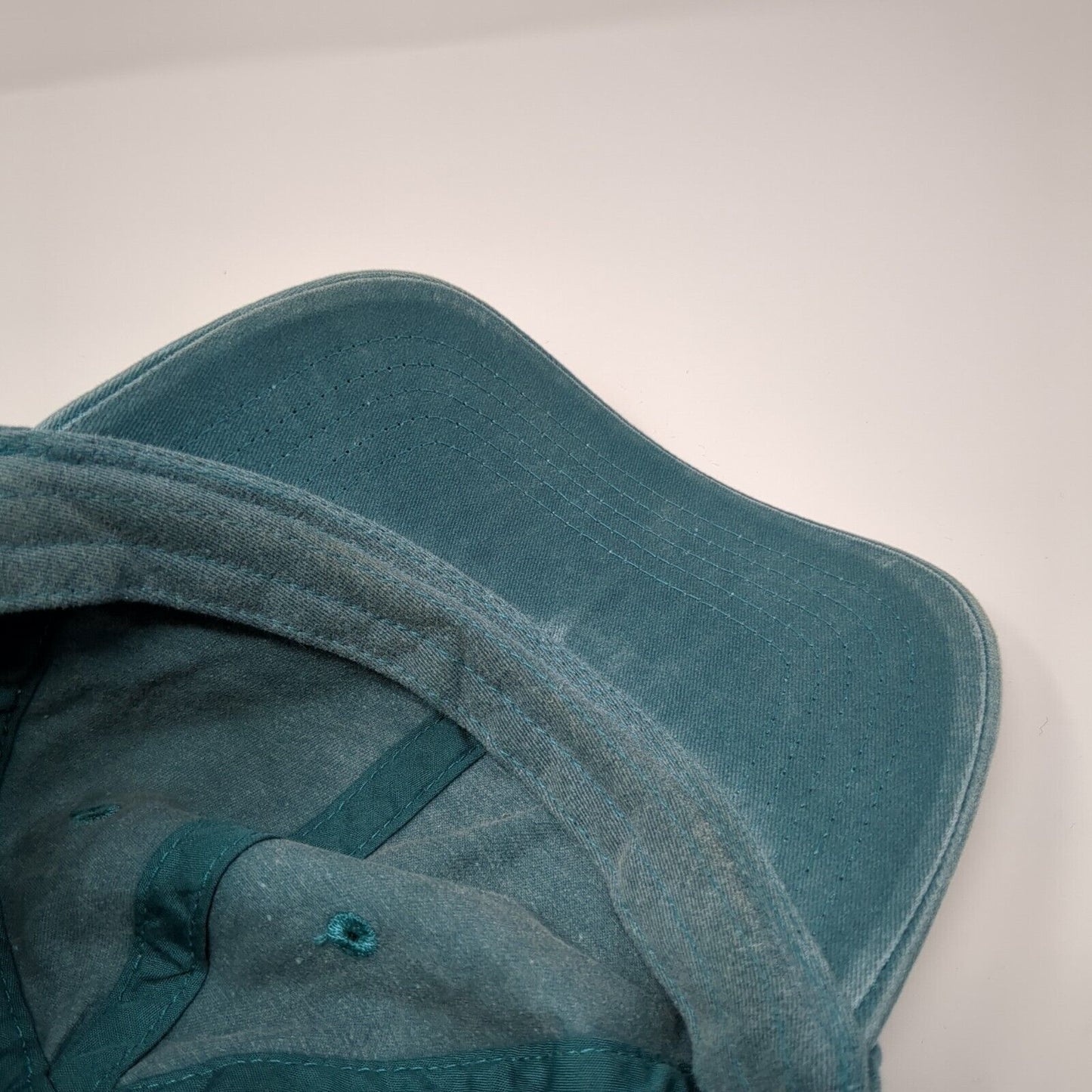 Unbranded Slideback Hat Solid Green One Size Adjustable Blank 6 Panel