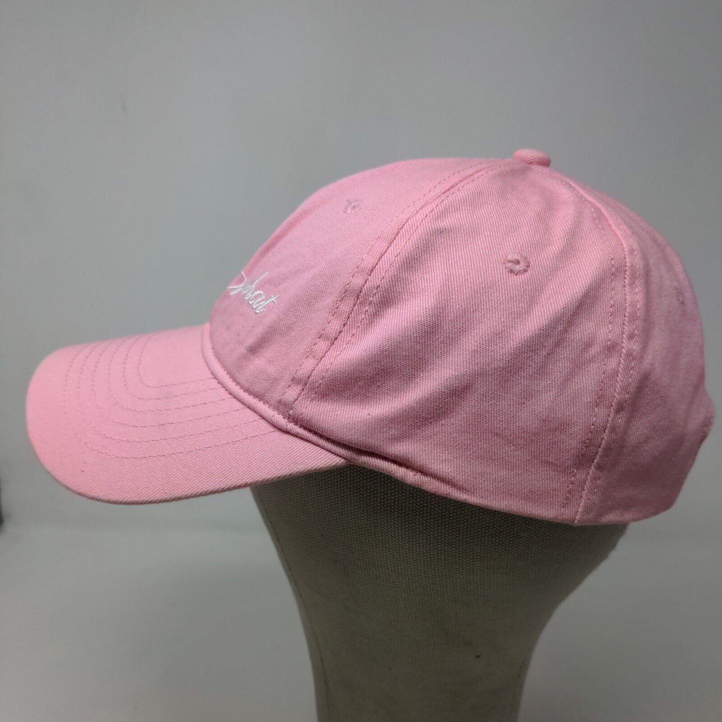 Baby Phat Women's Slideback Hat Pink Size OS Embroidered Logo 100% Cotton