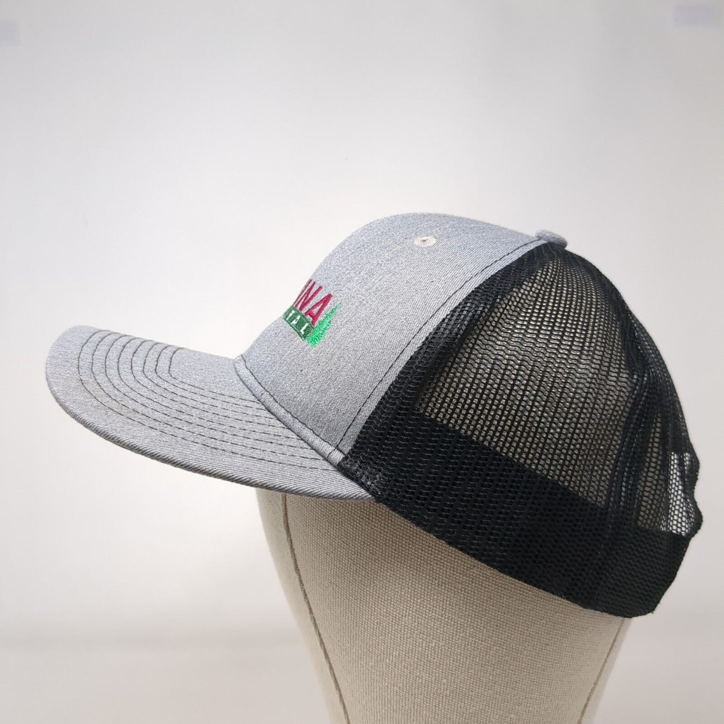 KUNA Dental Snapback Trucker Hat Gray OSFA Mesh Back Port Authority