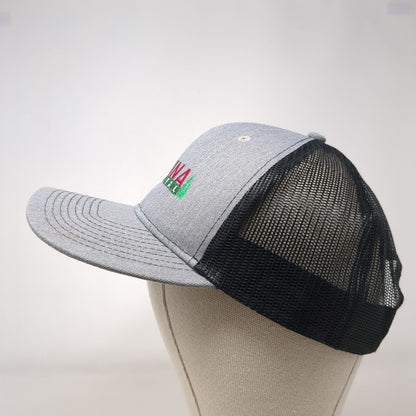 KUNA Dental Snapback Trucker Hat Gray OSFA Mesh Back Port Authority