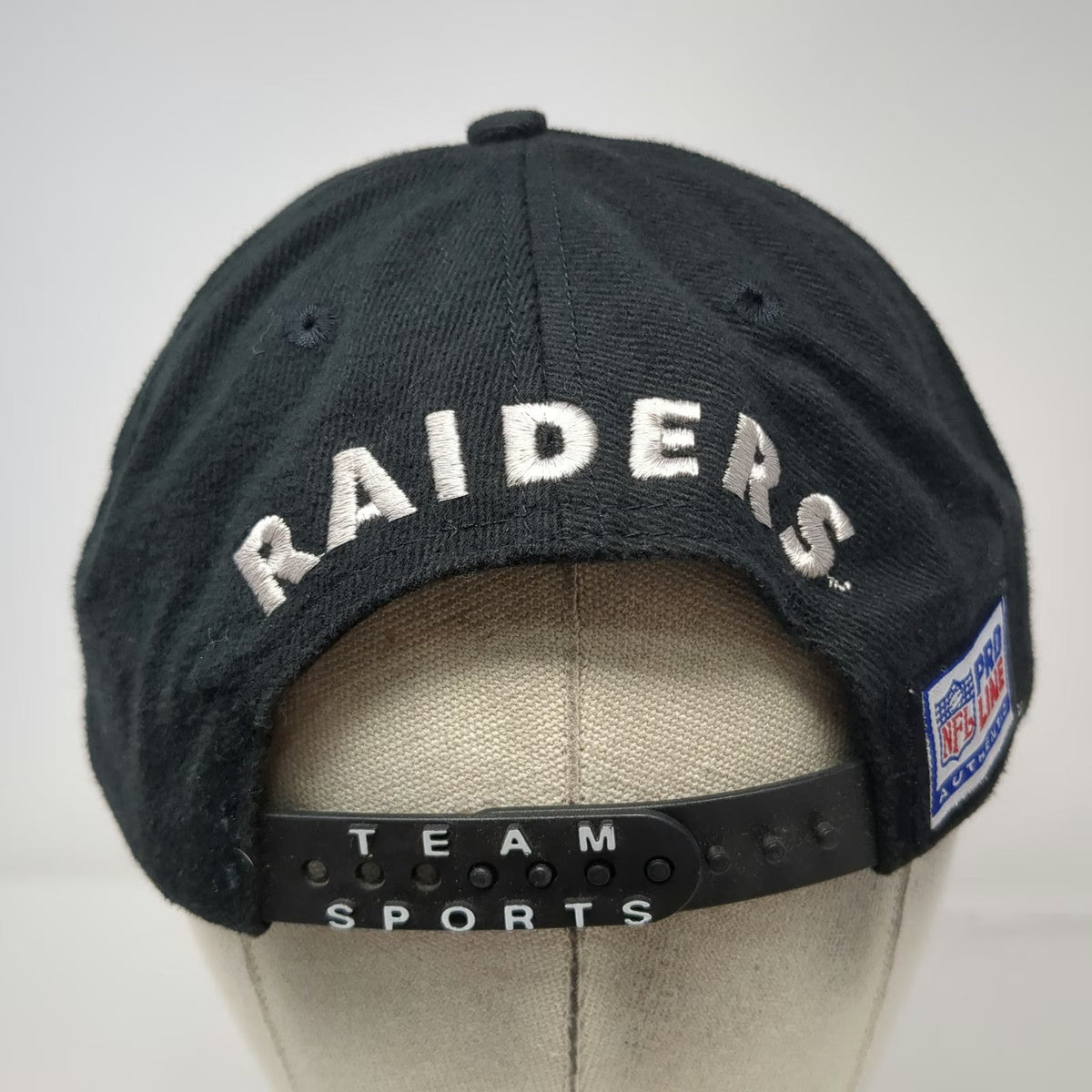 Nike Raiders NFL Black Baseball Cap Pro Line Authentic Snapback Hat Vintage