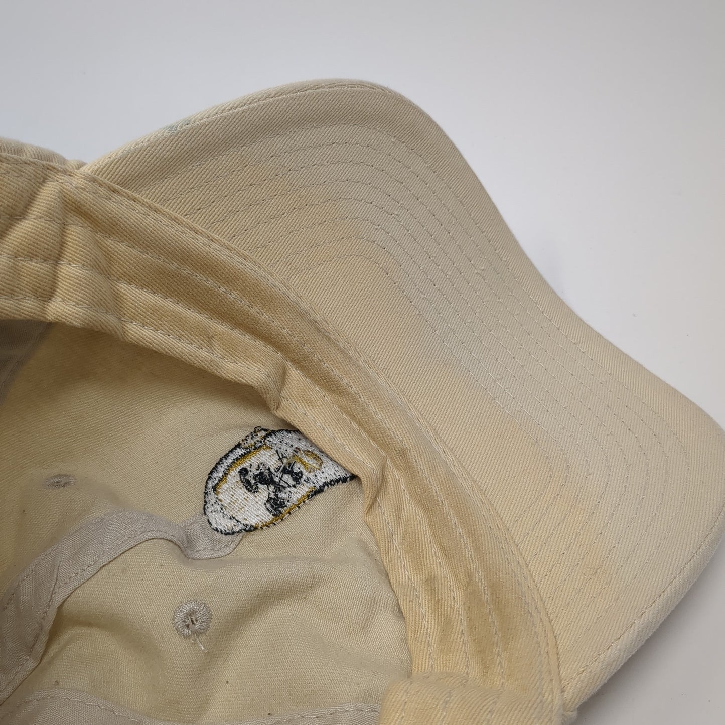 James Harden Slideback Hat Beige One Size Adjustable Embroidered Bayside