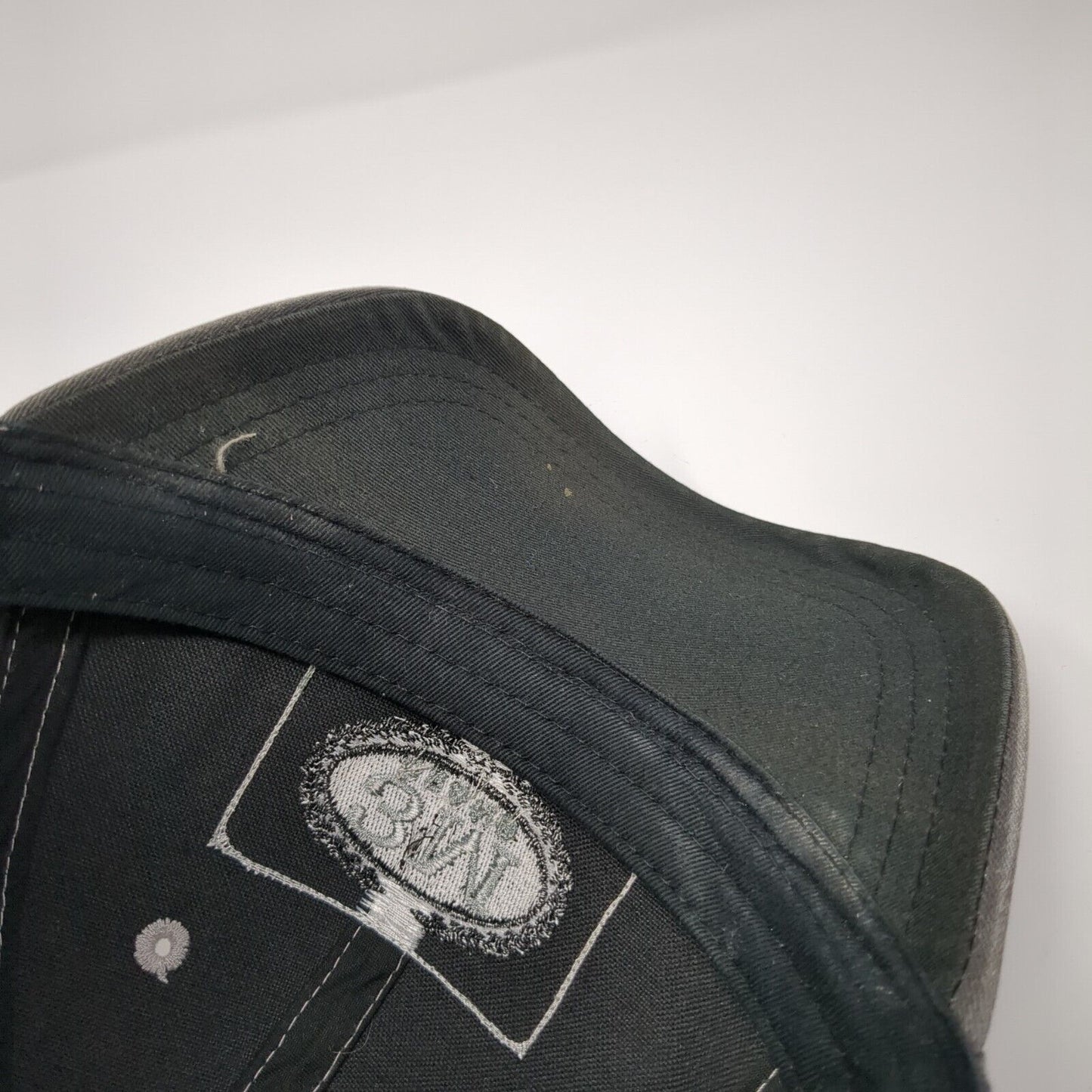 3M Brand Strapback Hat Gray One Size Adjustable Embroidered K-Products