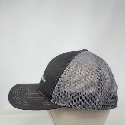 Boise Biologics Snapback Trucker Hat Black One Size Mesh Back 6 Panel