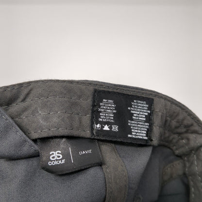 Hop Revolution Slideback Hat Gray One Size Adjustable Solid 6 Panel