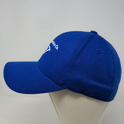 American Needle Men's Fitted Hat Blue Size L/XL Embroidered Transport Service Co