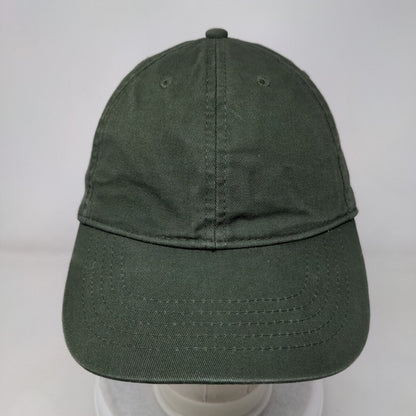 Unbranded Strapback Hat Green Sea Turtle OSFM Solid Blank 6 Panel