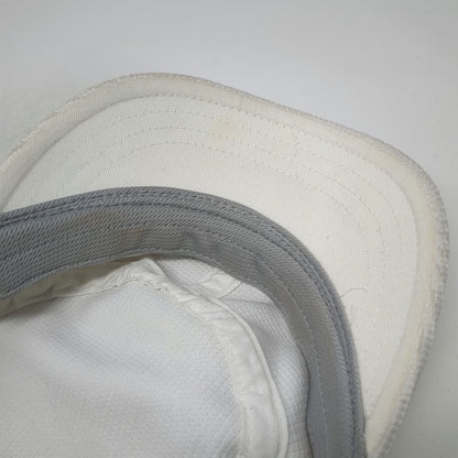 Adidas Army Cap White One Size Waffle Knit ClimaCool Logo Strapback Hat