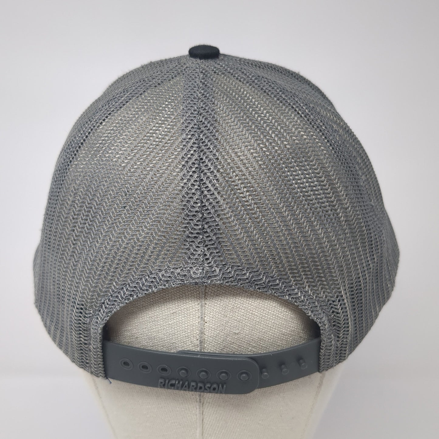 Fallen Outdoors Snapback Trucker Hat Black One Size Mesh Back Richardson