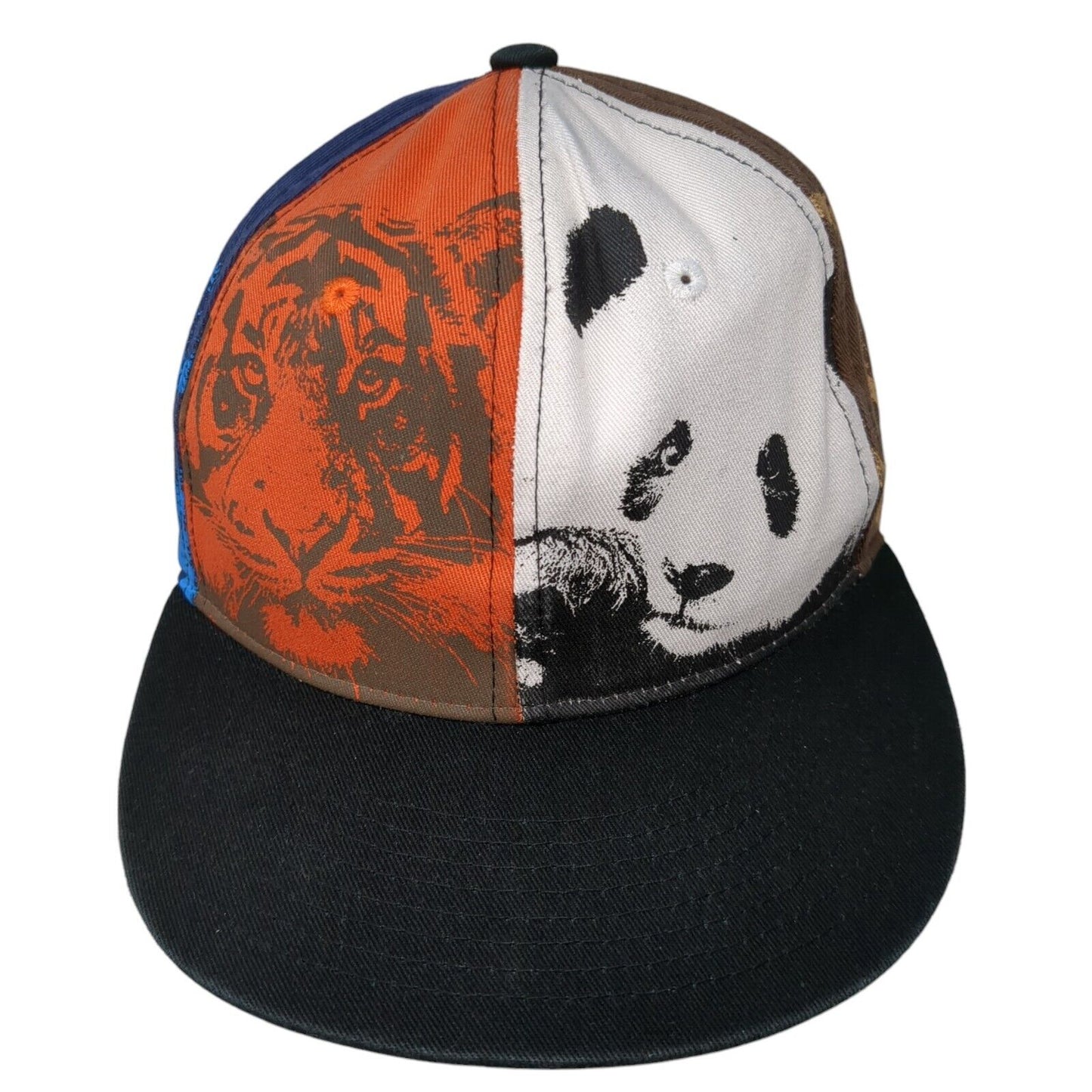 San Diego Zoo & Safari Park Youth Snapback Hat Multicolor OS Animal Print Cotton