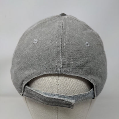 Madeira Beach Florida Strapback Hat Gray One Size Embroidered 6 Panel Surf Style