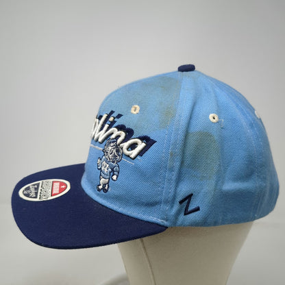 North Carolina Tar Heels NCAA Zephyr Snapback Hat Blue One Size Flat Brim Ram