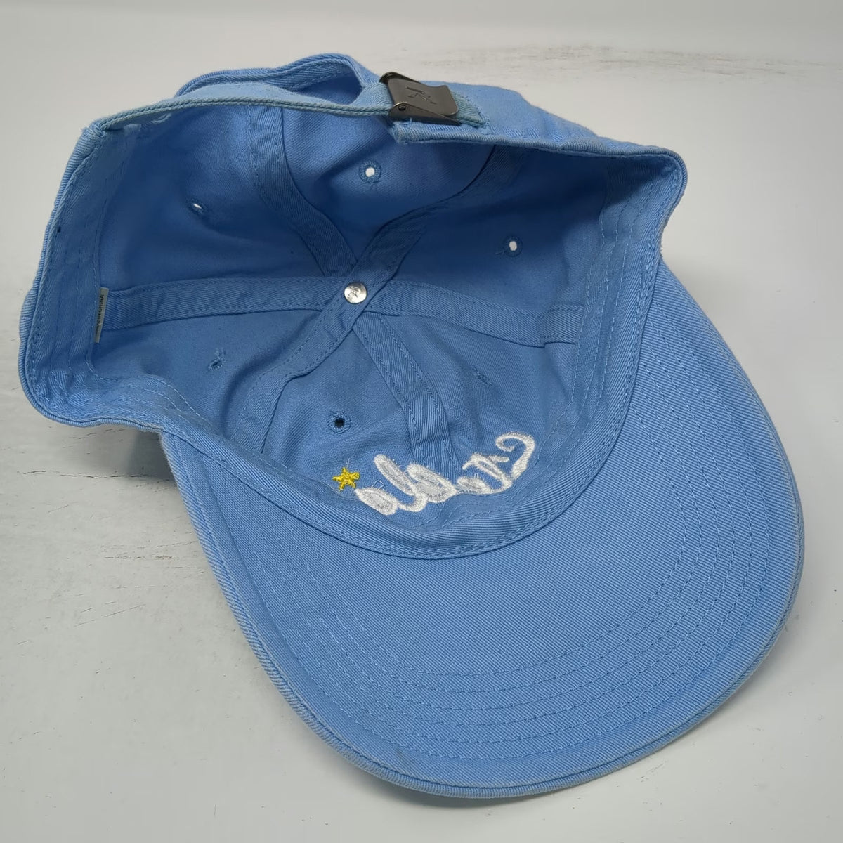Richardson Baseball Cap Blue L Stellas Ice Cream Slideback Cotton Adjustable Hat