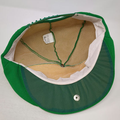 Jacobson Newsboy Cap Green One Size Hat Jameson Irish Whiskey Snapback Made USA