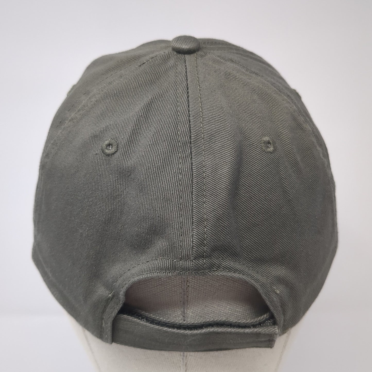 Justin Boots Strapback Hat Brown One Size Adjustable Embroidered Outdoor
