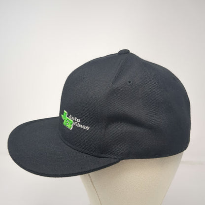 KB Ethos Baseball Cap Black 7 1/8 JB Auto Glass Fitted Embroidered Logo Hat