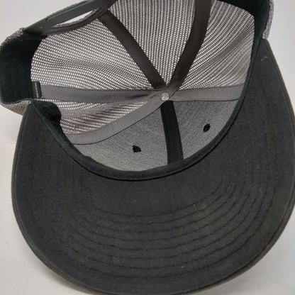 Richardson Trucker Hat Black One Size TRATFAB Fabrication Shop Mesh Snapback 112
