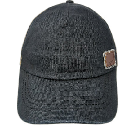 Roxy 5 Panel Black Beige Pink Green Hat One Size Straw Woven Floral Strapback