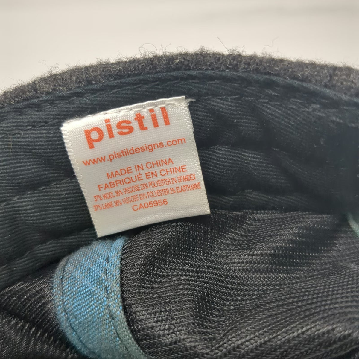 Pistil 5 Panel Gray One Size Bear Graphic Wool Blend Adjustable Snapback Hat