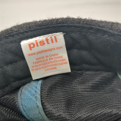 Pistil 5 Panel Gray One Size Bear Graphic Wool Blend Adjustable Snapback Hat
