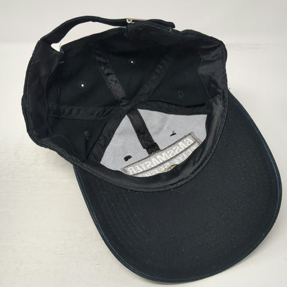 Baseball Cap Black One Size Bassmaster Elite Series Carquest Slideback Hat Patch