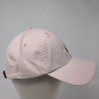 Polo Ralph Lauren Small Pony Slideback Hat Pink One Size Leather Strap