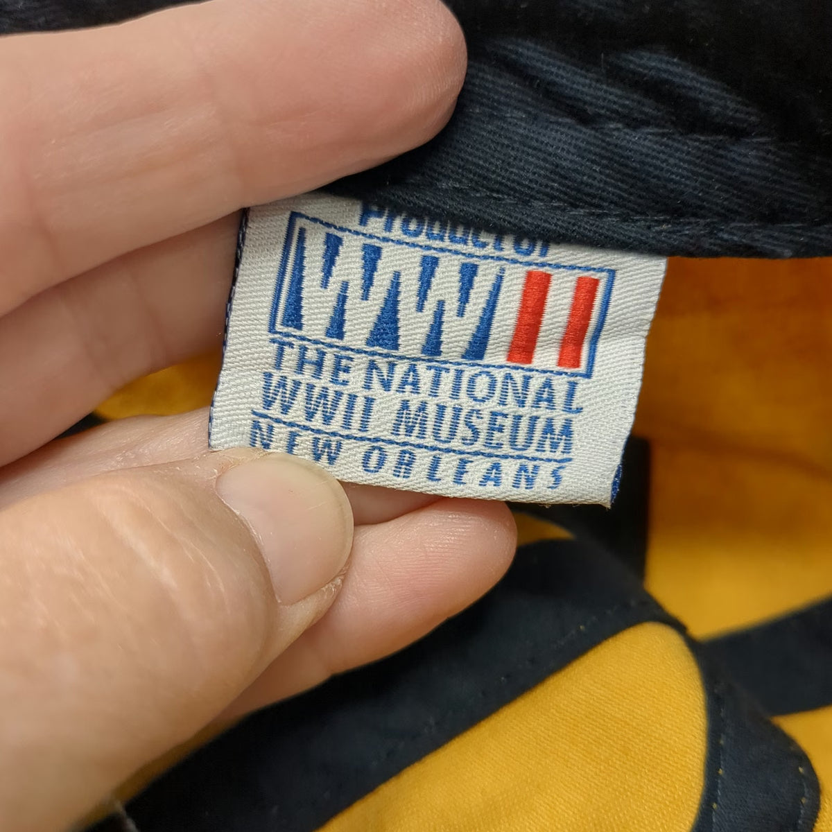 The National WWII Museum New Orleans Baseball Cap Yellow One Size Air Corps Hat