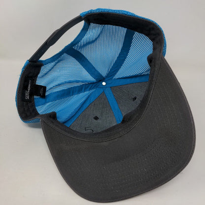 Letter M Snapback Mesh Back Trucker Hat Multi One Size Port Authority