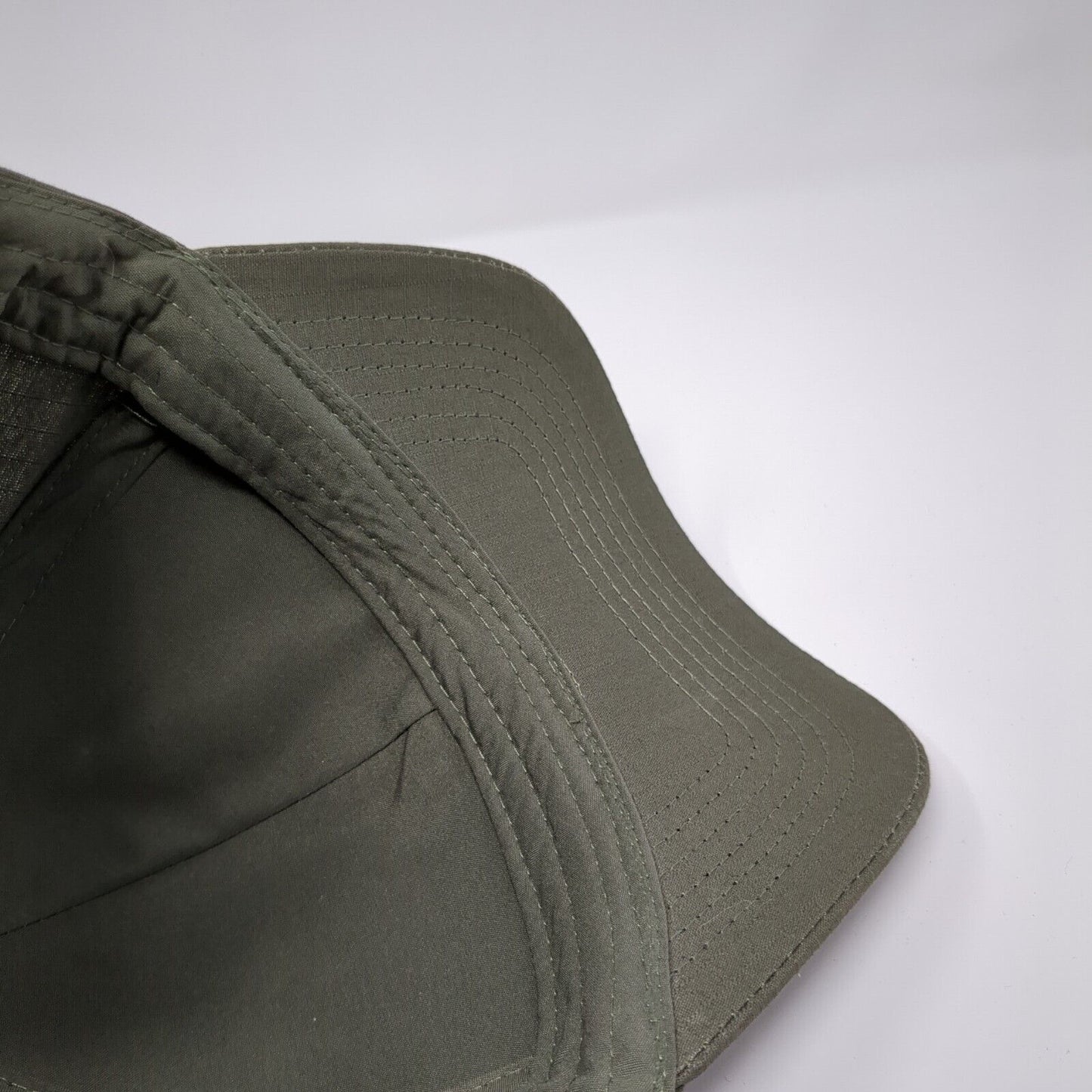Ama Waterways Slideback Hat Green One Size Adjustable Embroidered Vented Holes