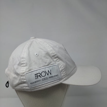 Super Bash The Row 2019 Strapback Hat White Classic Cut Embroidered
