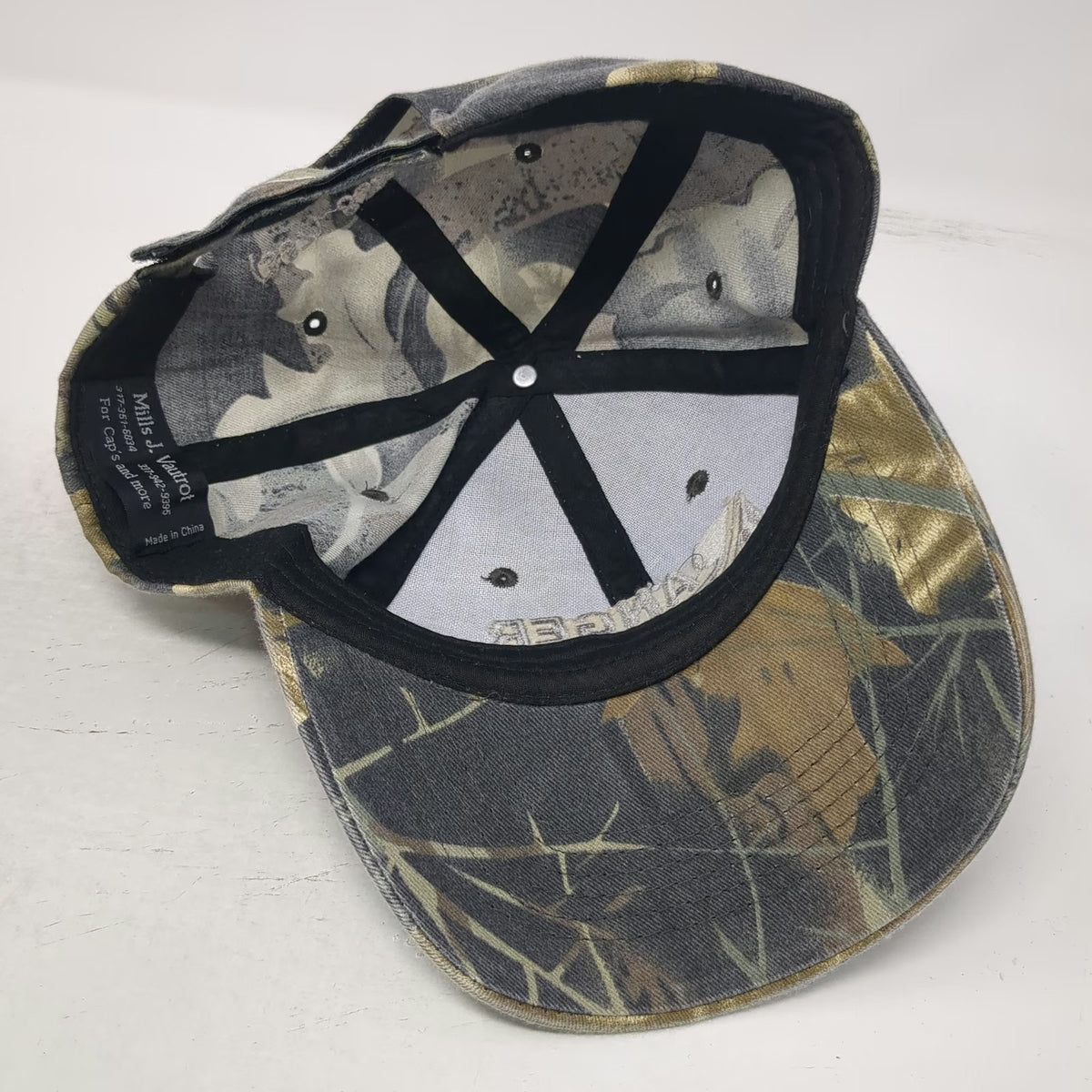 Mills J. Vautrot Ranger Directional Drilling Camo One Size Baseball Cap Hat
